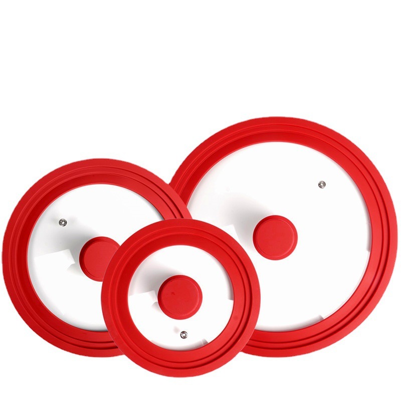 Cross-border heat-sale casserole, Korean silica cap, blast-proof steel pan, fried pan, silica cap.