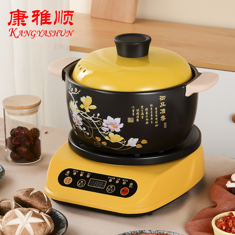 Porcelains cook cuisine with cuisine soup, multi-purpose kettle.