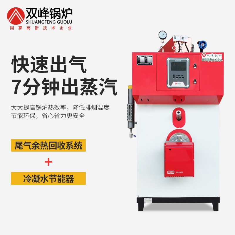 Double-peak gas boiler steam generator commercial large-scale gas industry hot-water steam boiler