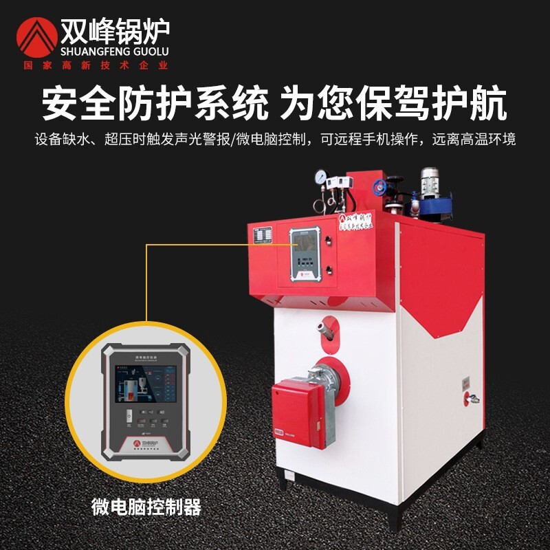 Double-peak gas boiler steam generator commercial large-scale gas industry hot-water steam boiler