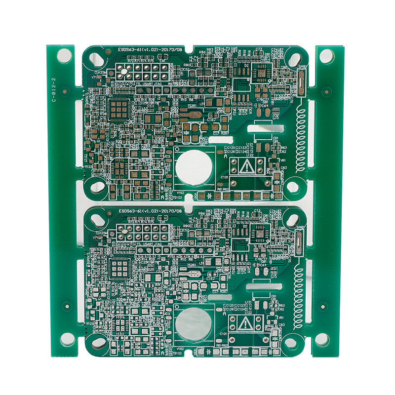 โรงงานให้คณะกรรมการควบคุมแผงวงจร PCB สองด้าน โดยกระจายตัวอย่างของแผงวงจรไฟฟ้า