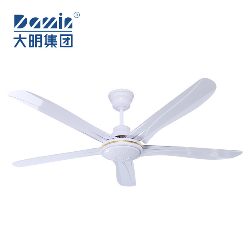 Tùy chỉnh thẻ kim cương cho trần nhà 5-leaf, fan của trường học, 56 inch công nghiệp quảng cáo quạt điện tử.