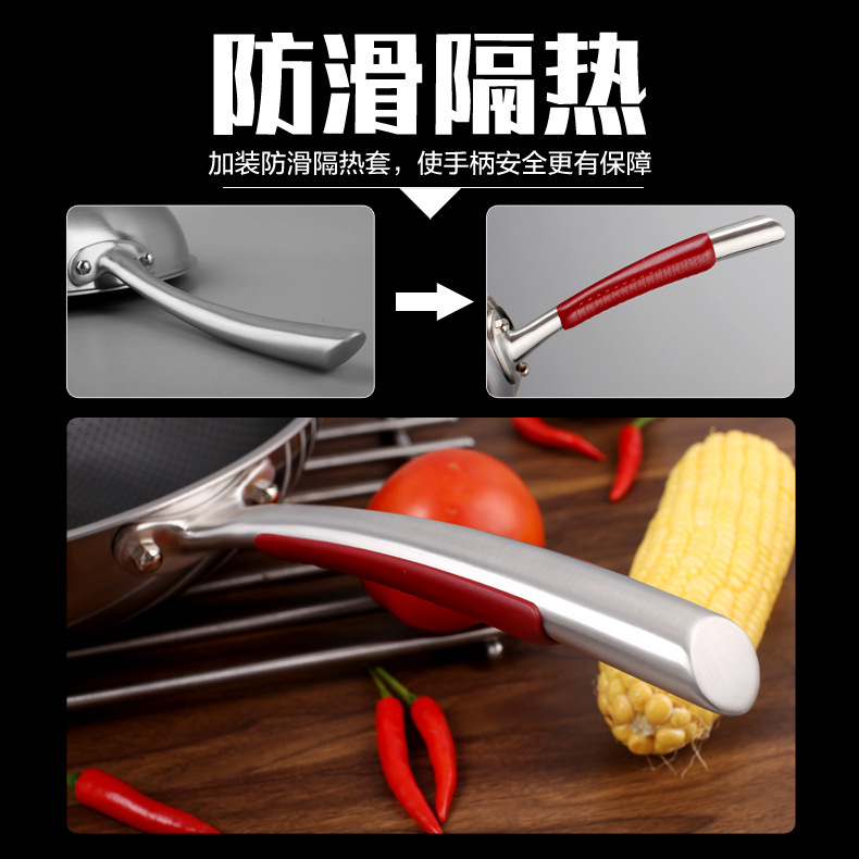 Không có nồi 304 không rỉ thép nồi hơi đa chức năng sử dụng khí đốt điện từ cho bếp không khói