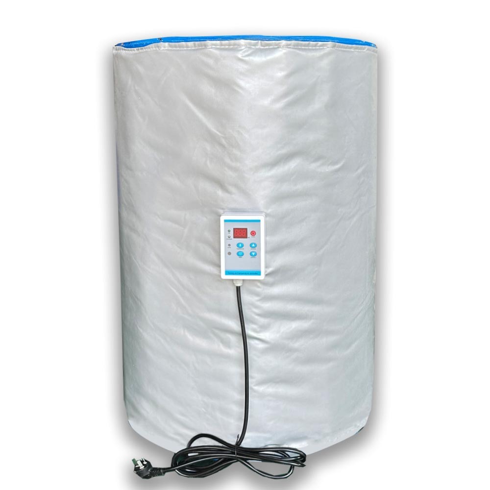 The manufacturer customised the industry to make 200 litres of oil drum heating blankets for industrial heat blankets.