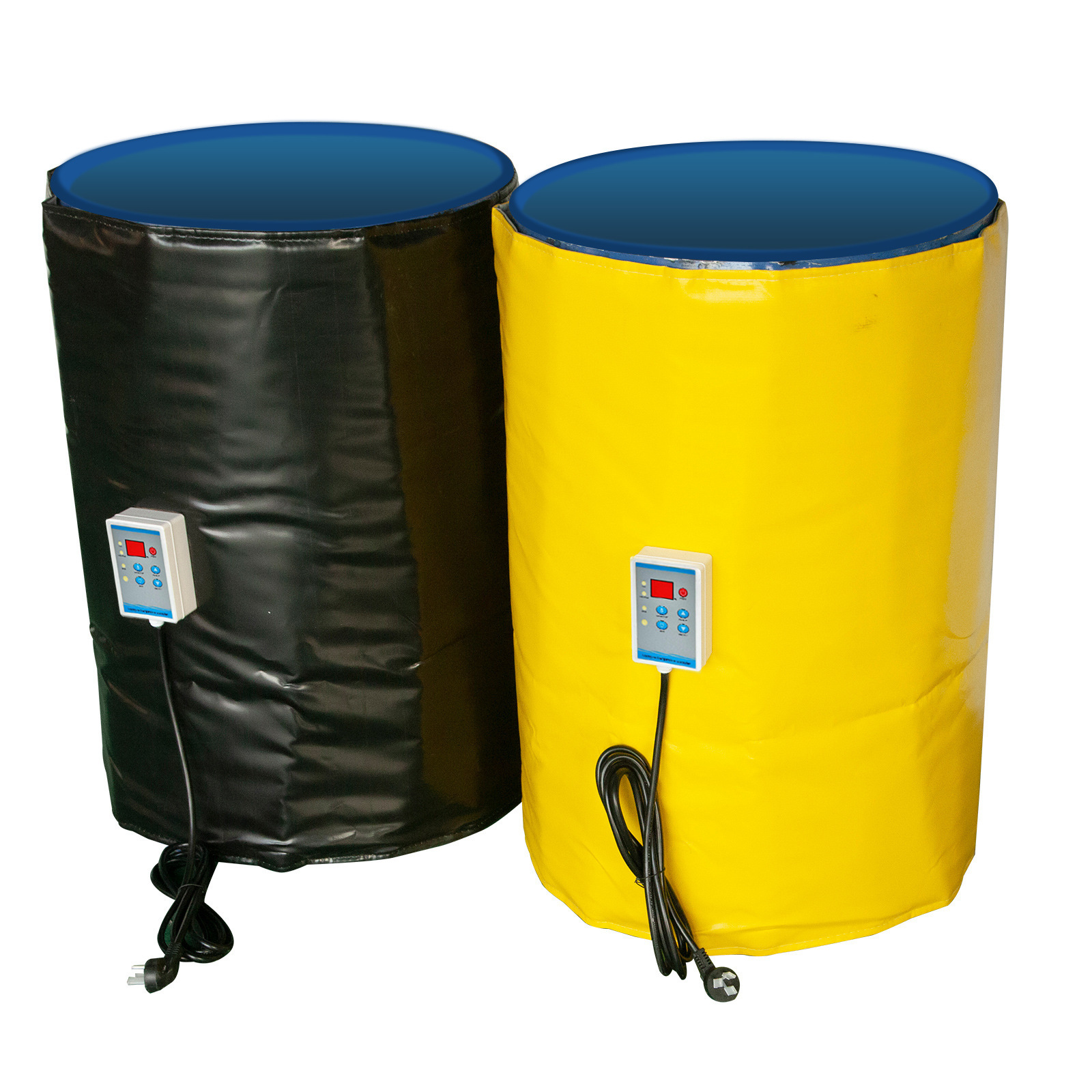 The plant supplied the oil drums with heat blankets for the IBC.