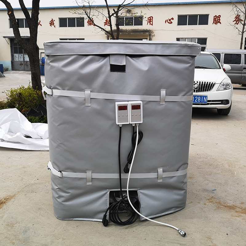 1,000 L-ton heating blankets supplied by the factory, IBC oil drum heating blanket industry.