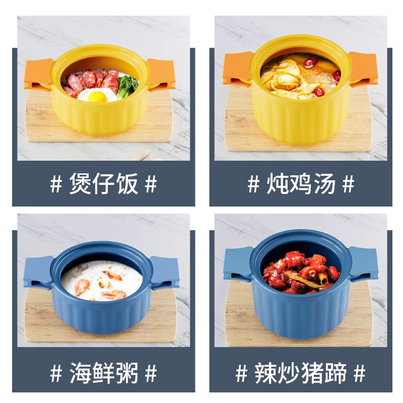 The casserole is home-grown with hot-temperature-resistant pottery.