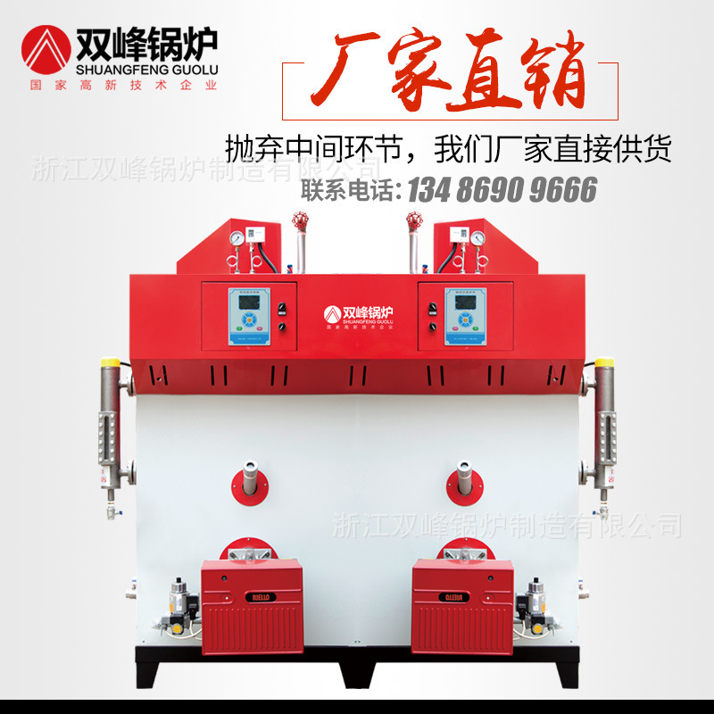 Double-peak gas boiler steam generator commercial large-scale gas industry hot-water steam boiler