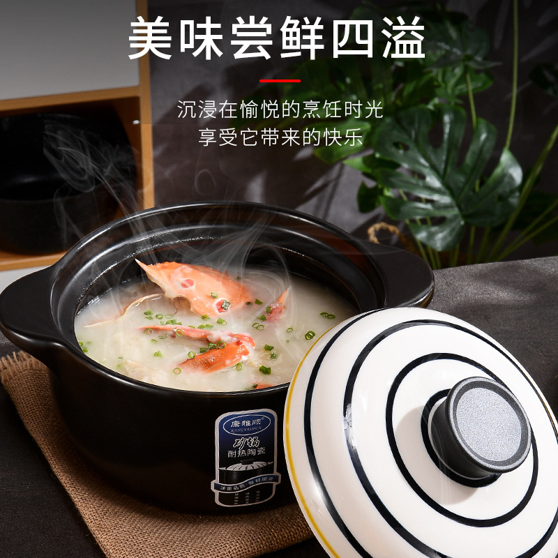 Japanese casserole porcelains cook their cuisine pots with soup.
