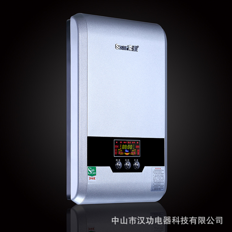 发廊专用即热式热水器 8KW理发店热水器 洗头床适配热水器过水热