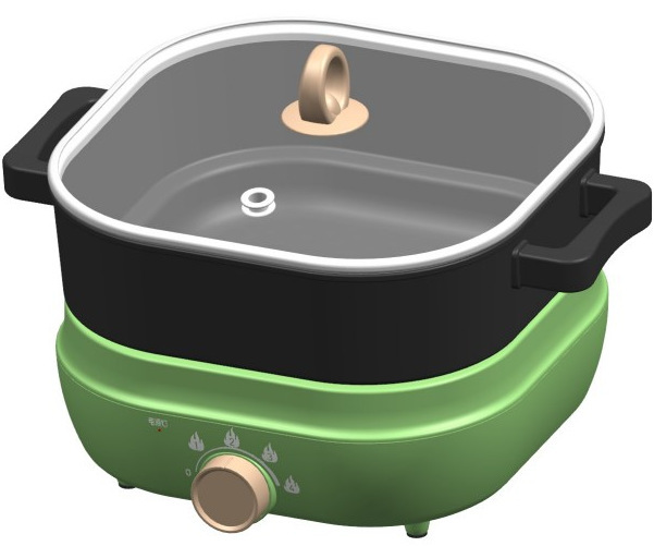 Multi-purpose electric heat cooker