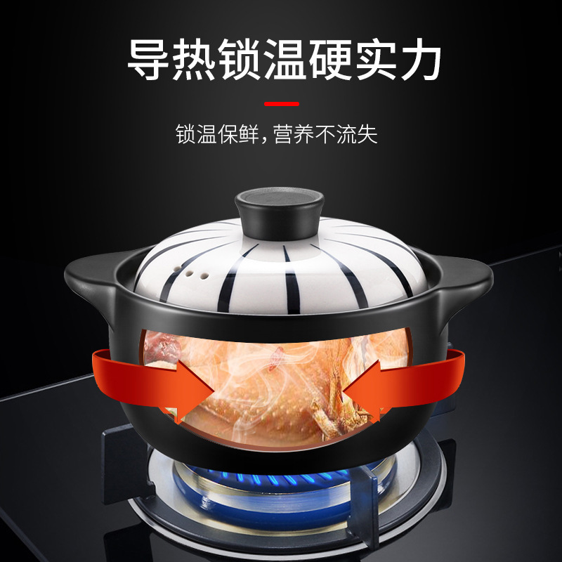 Japanese casserole porcelains cook their cuisine pots with soup.