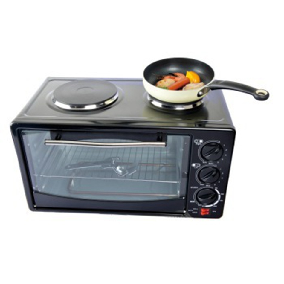 出口家用電烤箱帶雙竈ELECTRIC OVEN WITH HOTPLATE WITH GRILL