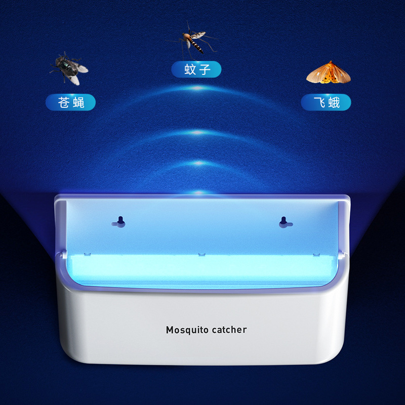 실내 상업적인 대중음식점을 위한 USB 끈끈한 mosquito extinguisher vigil 램프