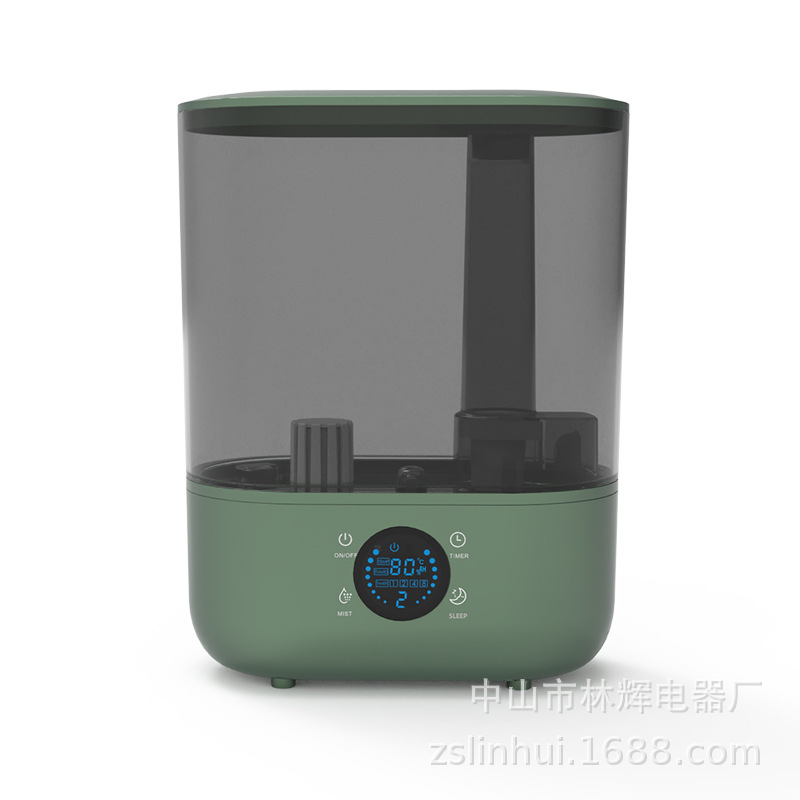 跨境新款香薰加濕器桌面5L大容量加溼器創意家用大霧量定製logo