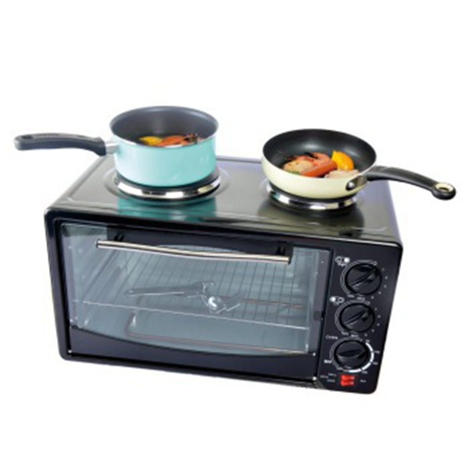 出口家用電烤箱帶雙竈ELECTRIC OVEN WITH HOTPLATE WITH GRILL