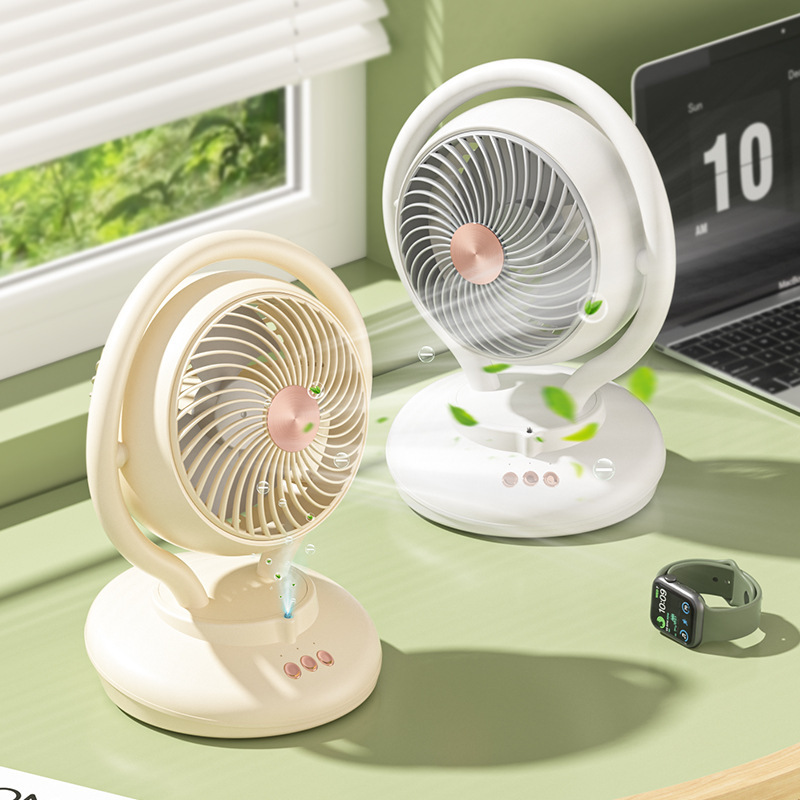 Vào năm 2024, văn phòng bàn làm việc nền tảng nhà với một fan hâm mộ dao động âm tính của gió