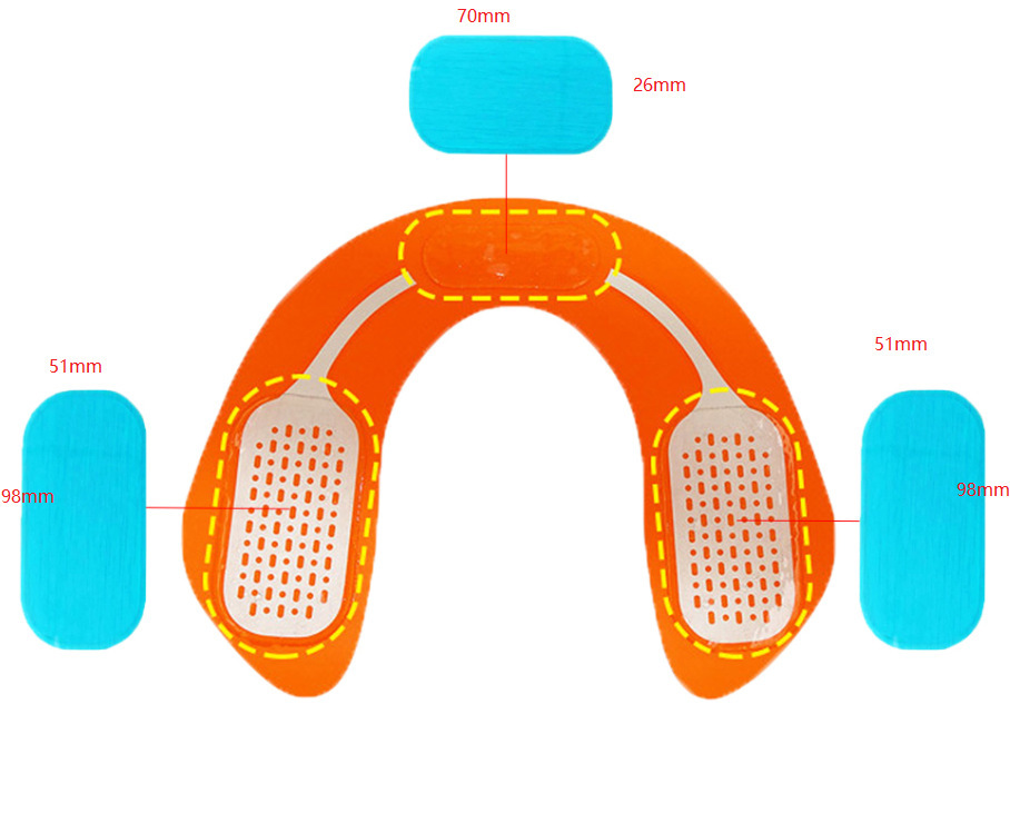 電池款黑科技主機臀部按摩器 Hip Massager 及對應水凝膠