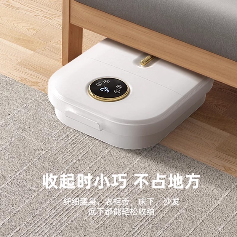 工廠直髮足浴盆按摩加熱摺疊泡腳桶衝浪養生旅行家用恆溫便捷批發