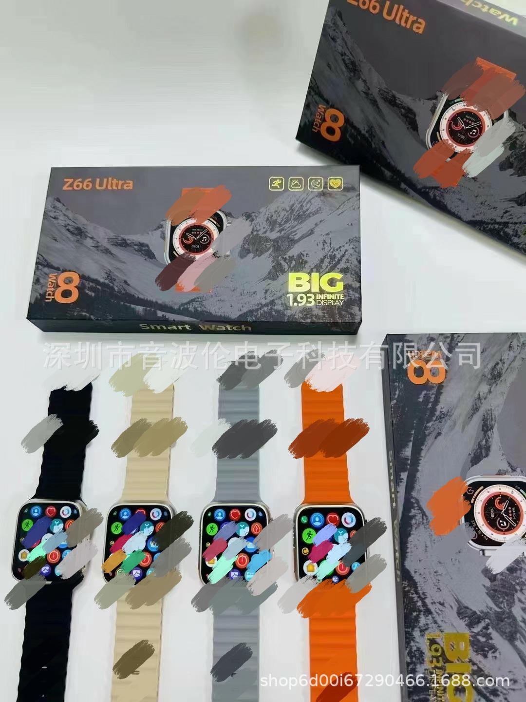 Vụ nổ hàng loạt Z66ultra thông minh. Đồng hồ 8, nhịp tim cảnh báo bước nhảy nơ-ron.