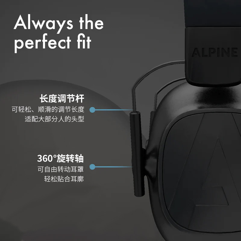 Alpine專業隔音耳罩降噪音午覺睡眠工作學習宿舍防吵神器成人