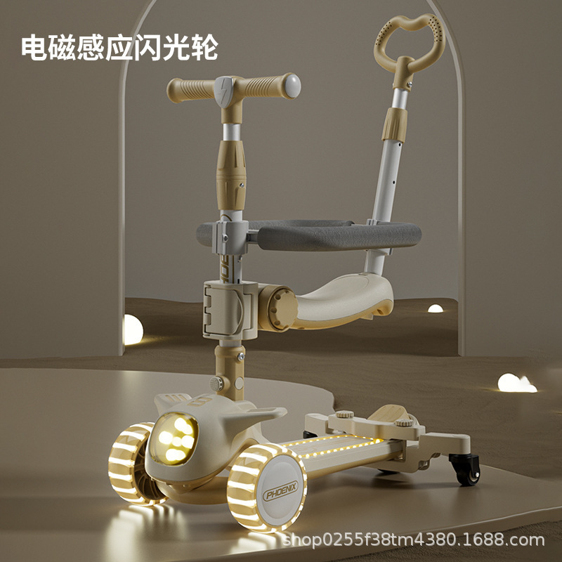 Tay trượt xe máy của trẻ em, vận động viên trượt tuyết, 1-3-12 tuổi.