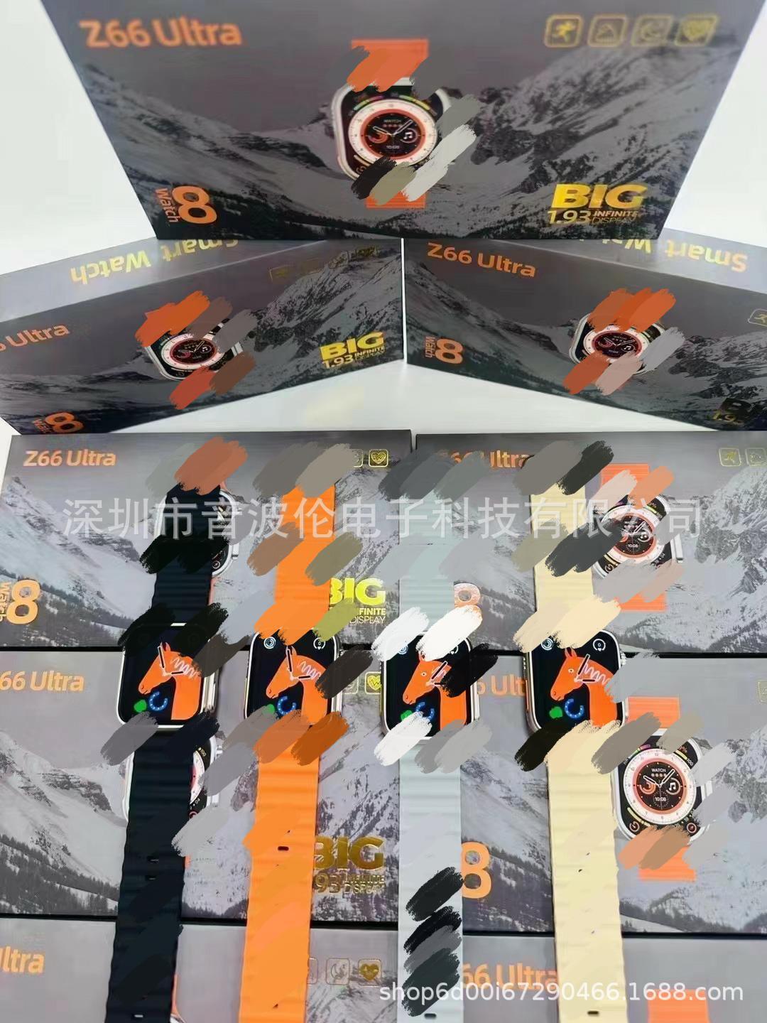 Vụ nổ hàng loạt Z66ultra thông minh. Đồng hồ 8, nhịp tim cảnh báo bước nhảy nơ-ron.