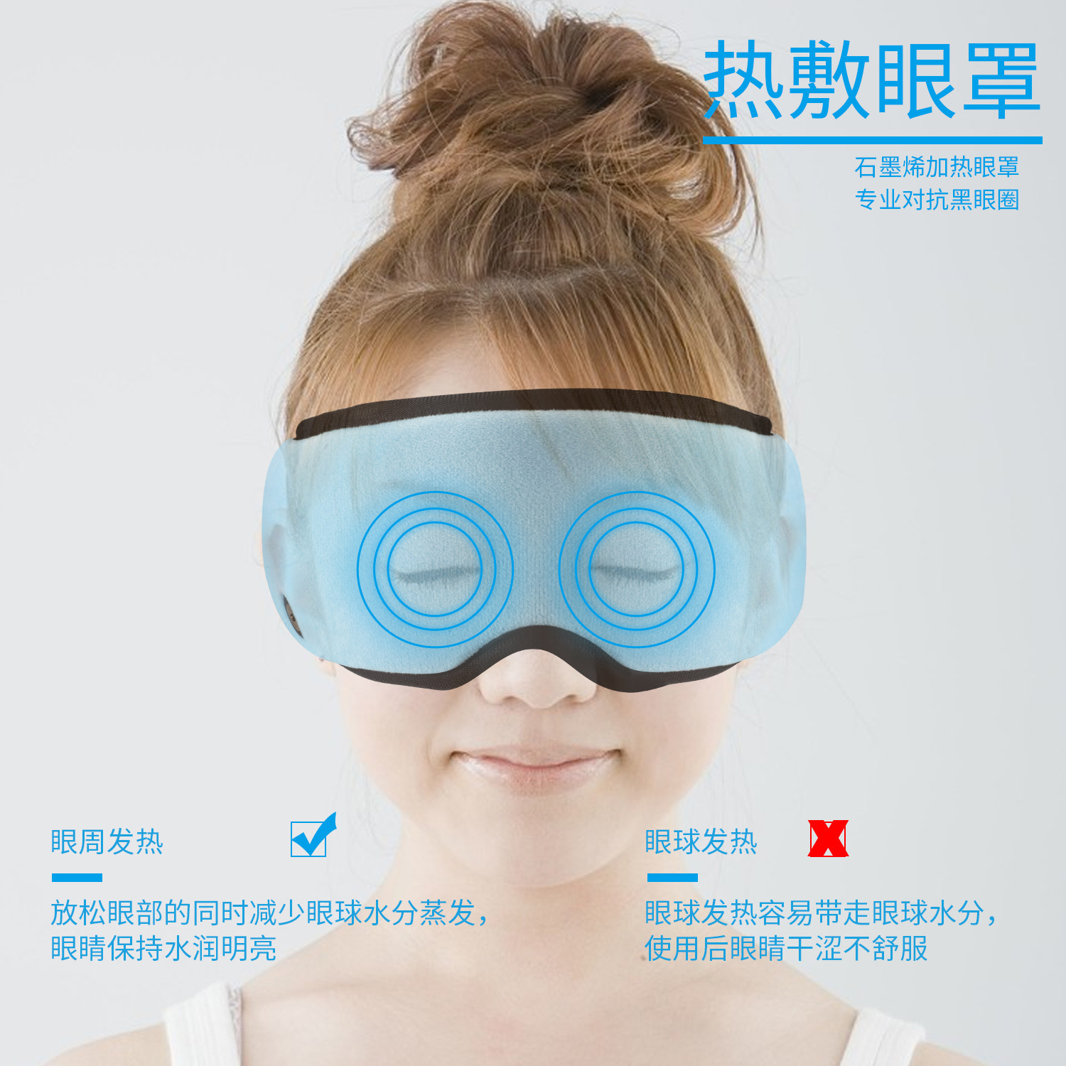 Đeo mặt nạ đồ thị xuyên hàng ngang.