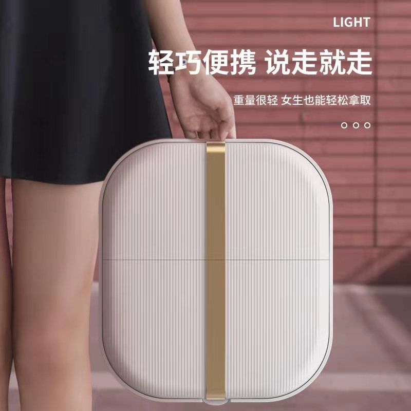 可摺疊泡腳桶加熱恆溫電動按摩家用小型全自動足浴盆便攜足浴器