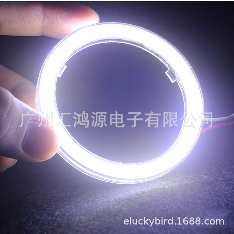 Mắt thiên thần LED chiếu sáng, ánh sáng COB, ánh sáng sương mù biến đổi, ánh sáng thiên thần lớn, ánh sáng trắng trong ánh sáng xe.