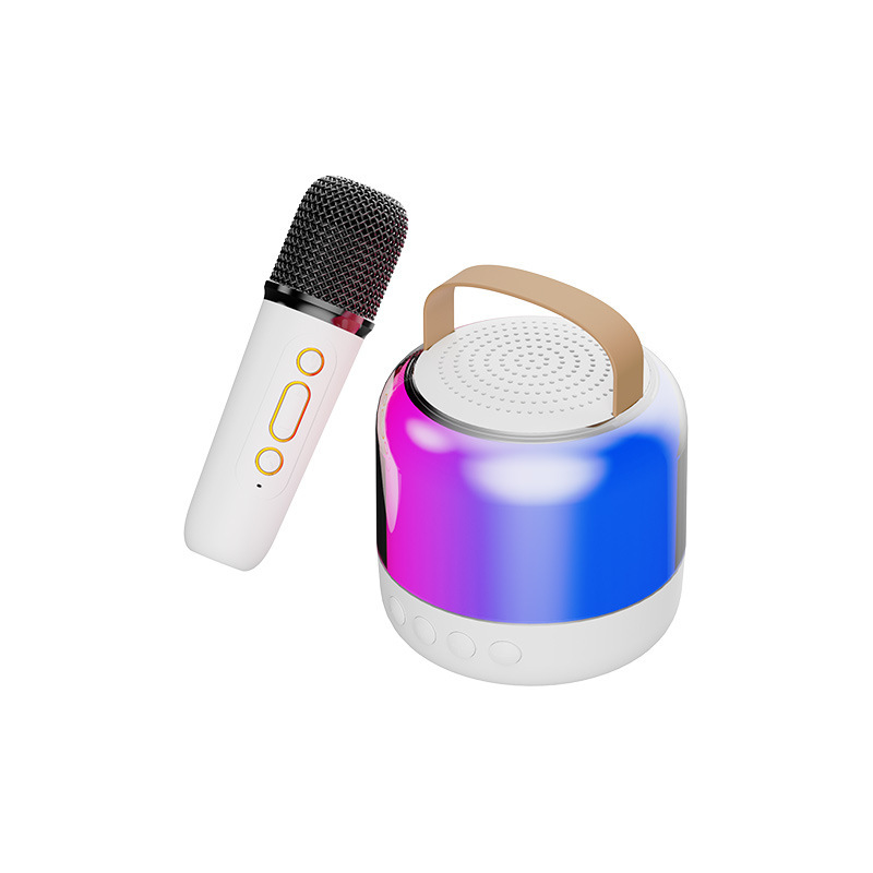 Y6 mô phỏng hộp màu xanh răng xanh mini K-sync home với micro không dây với một plug.