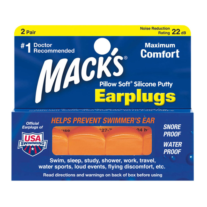 미국 MACK의 Marker 실리콘 수영 Earplugs Specialized 수성 Earplugs 2