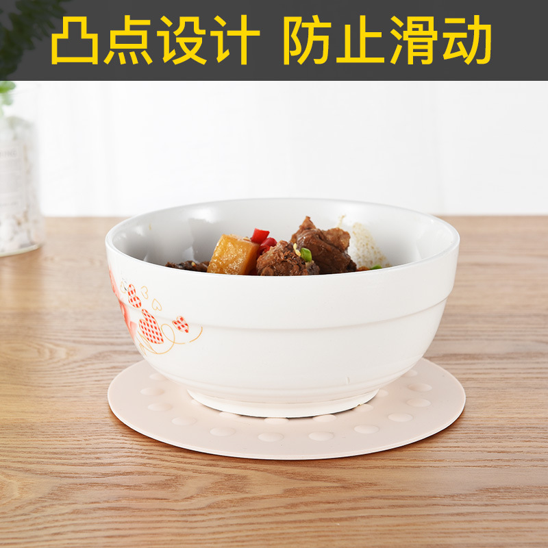 Silicon insulation table mats for high temperature heat-proof, water-resistant and smooth-silk insulation sets to clean a cup-basket mattress