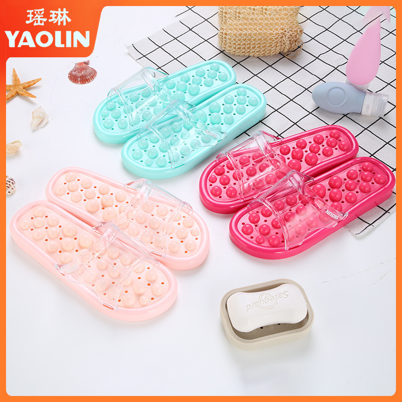 Visible Shoes PVC Summer Home Grievance Shoes YM-9355