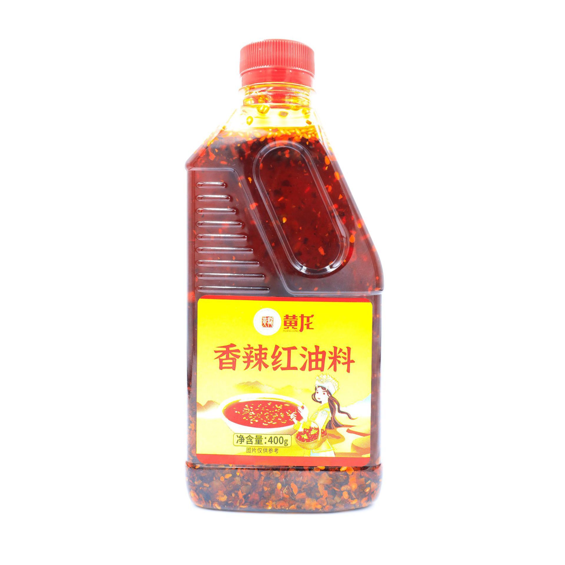 Long Long Gia! Dầu đỏ, 400g ớt cay.