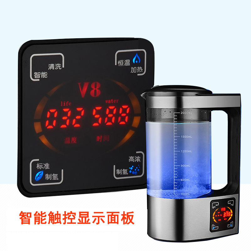 Một máy nước giàu hydro ở Nhật sản xuất ra một máy nước hydro giàu 2L giàu hydro, một máy pha lê lỏng thủy tinh thể SE giàu hydro.