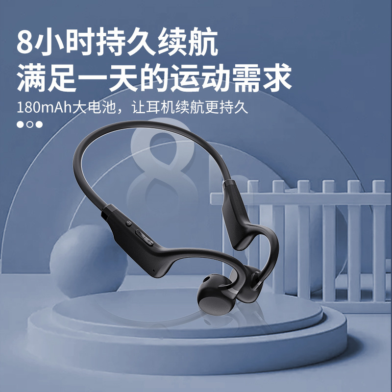 Tai nghe không dây X1 Foreign Trade Live Airbone Conductor không cần tai, không dây cắm vào tai nghe Carantooth