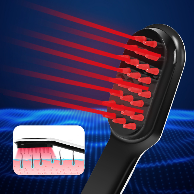 Powerful massage comb hair massage device for hair skin protection, color massage hair comb factory customised