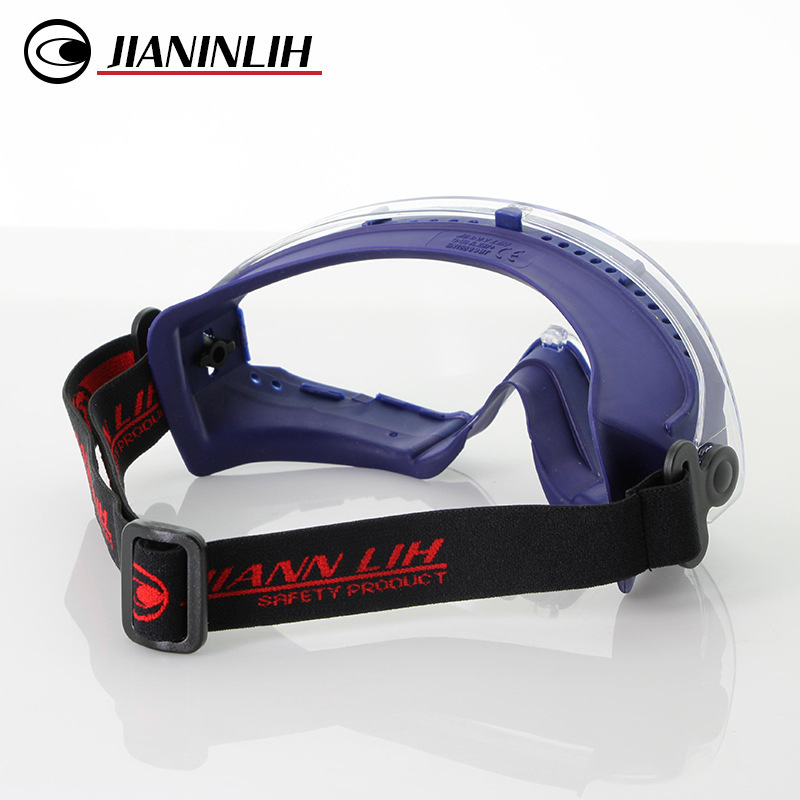 The chemical-protective eyescope E166 1BT, the eye-protected eye mask KN fog-proof eyescope