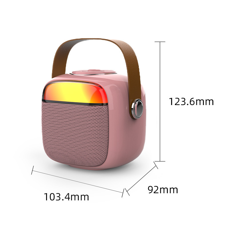 Trực tiếp bán răng xanh mini, loa K-line một lần, KTV xách tay.
