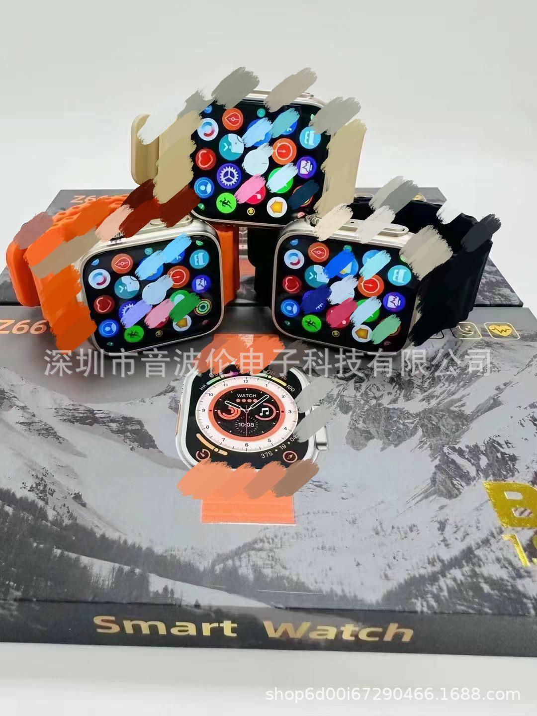 Vụ nổ hàng loạt Z66ultra thông minh. Đồng hồ 8, nhịp tim cảnh báo bước nhảy nơ-ron.