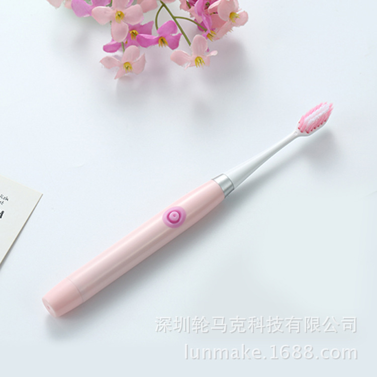 Dry battery electric toothbrush children's toothbrush travel for portable soft brush adults' small electric toothbrush head