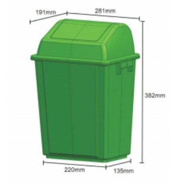 茶水桶茶渣茶叶过滤家用废水10L排水方形塑料  带滤网办公室用20L
