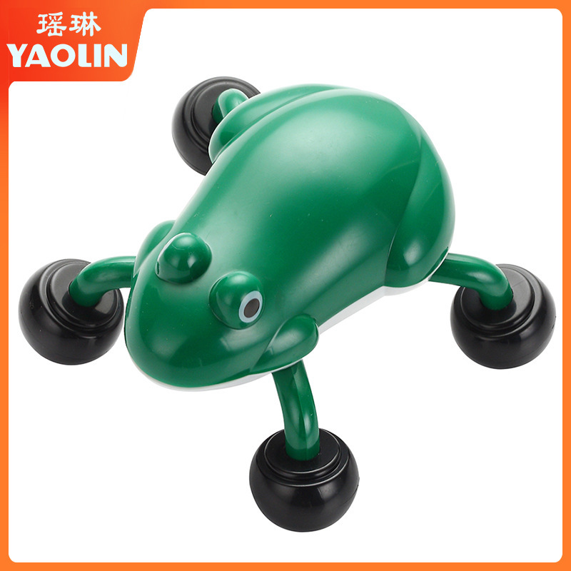 Cartoon electric mini-mapulator, little frog electric massager.