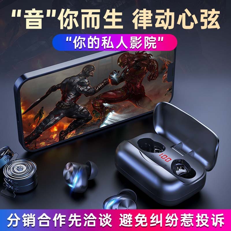 Hàng chéo TWS-X11 Bộ tai nghe kết hợp với thiết bị nghe không dây cá nhân