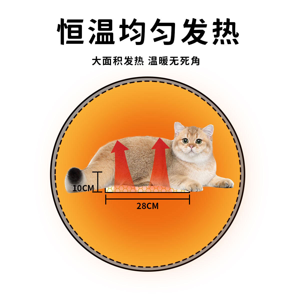 宠物电热毯恒温猫窝加热垫宠物专用发热垫狗狗电热毯猫用小型垫子