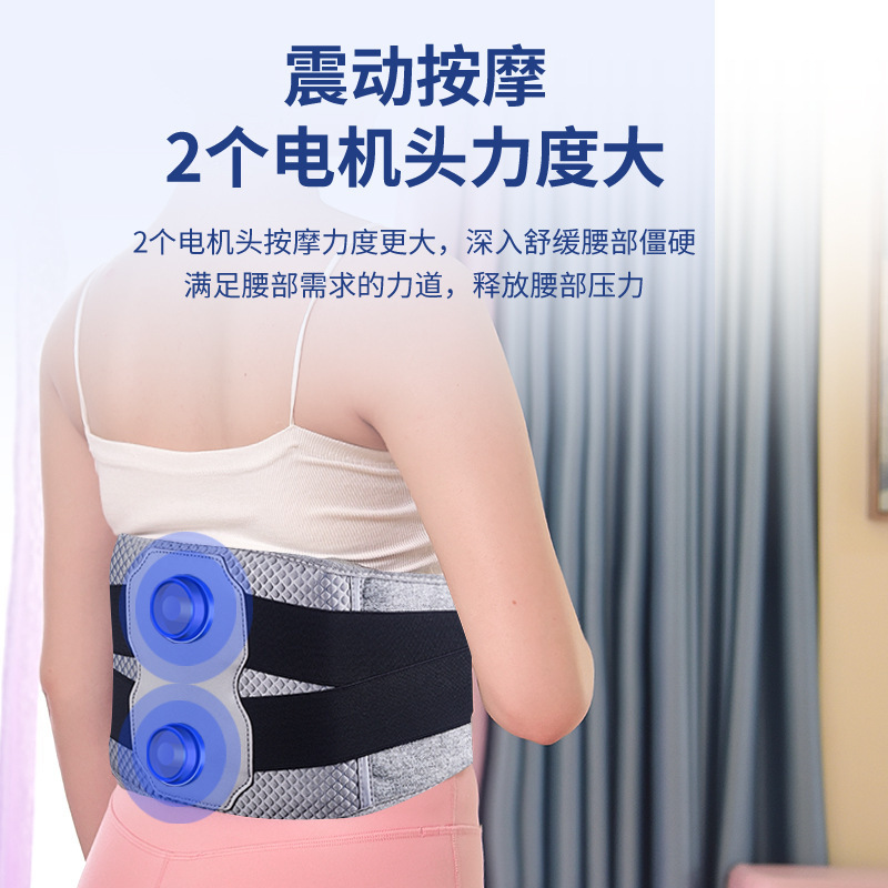 Smart 4 air pressure massage double motordo vibrating air abdominal massage and heating.