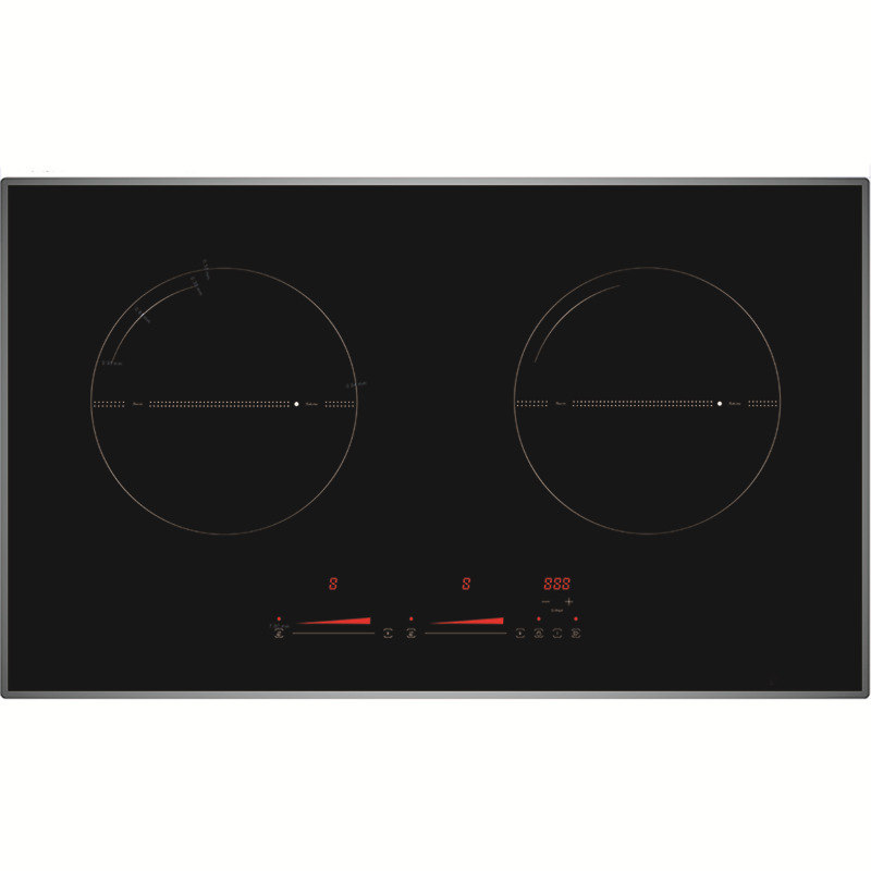 雙頭爐4400W瓦大功率火鍋爐嵌入式雙竈電磁竈家用電磁爐超薄220V