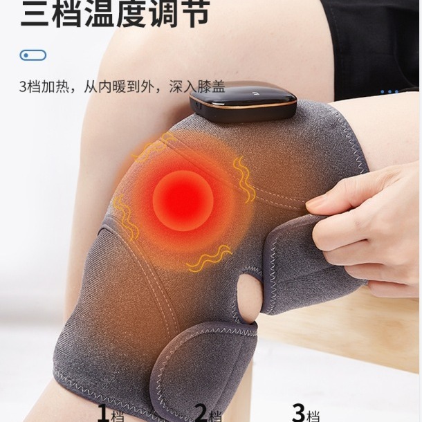 The factory is selling the knee massage instrument to heat the knee to warm the old cold leg joint.