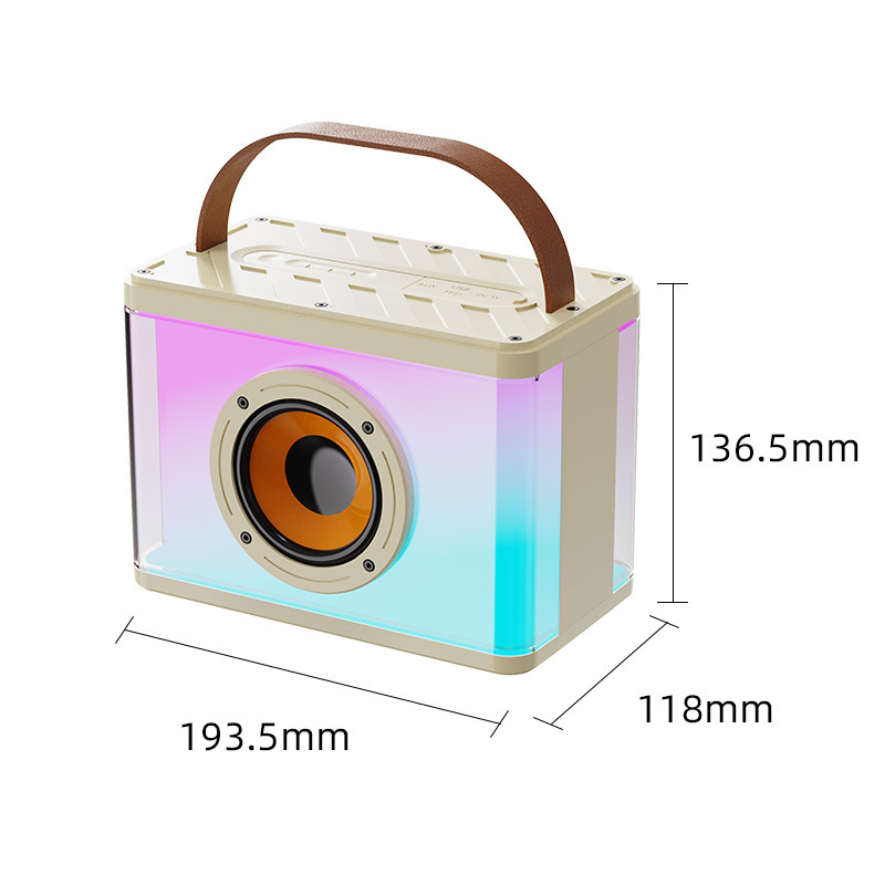 Hộp vô tuyến K với bàn điều khiển Nhà số 7 được tô màu cho Light K Songbox
